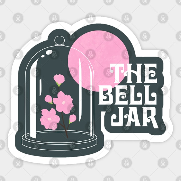 The Bell Jar Sticker by Plan8